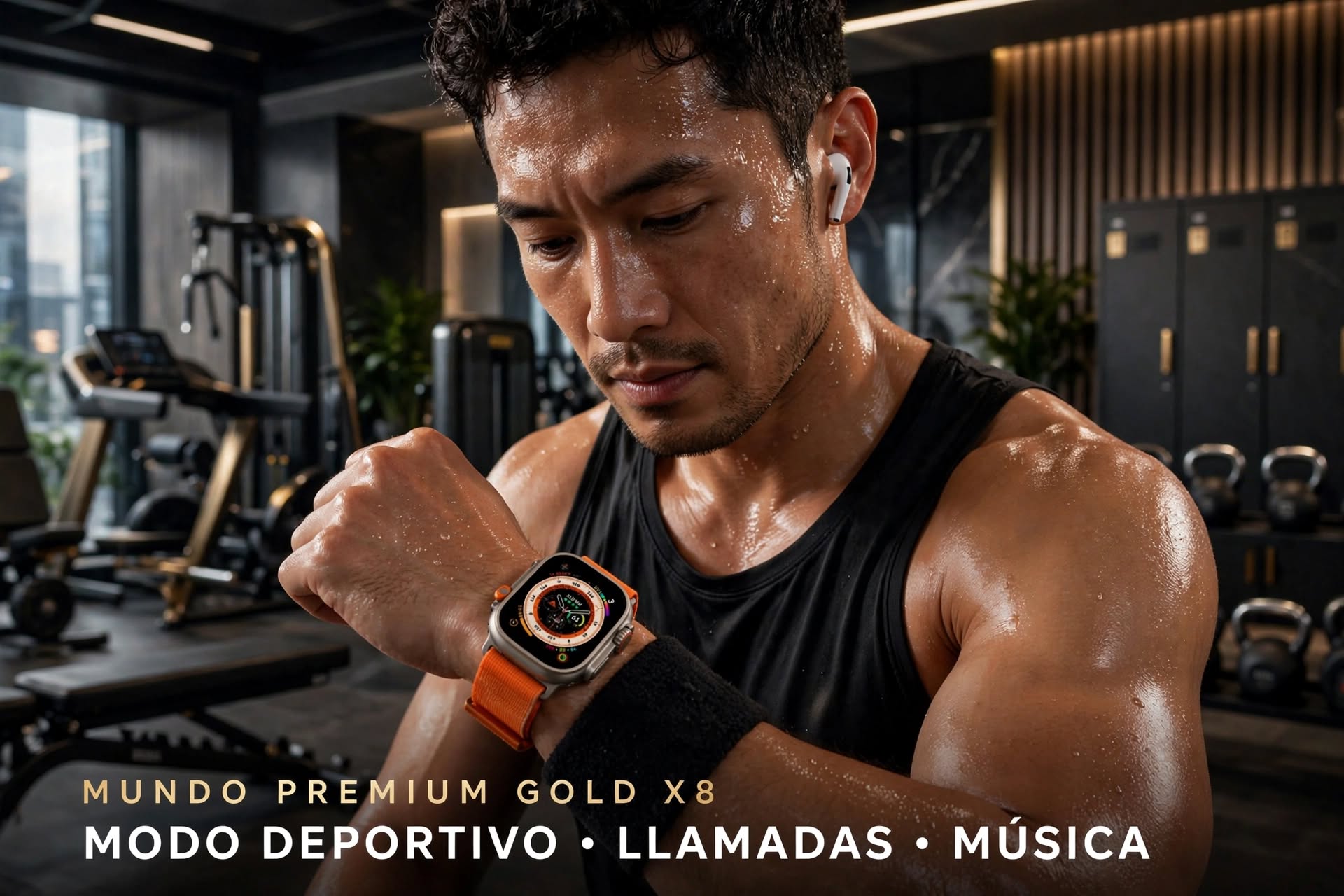 Set Smartwatch X8 Ultra+ Audífonos - Imagen 2